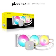 CORSAIR NAUTILUS 360 RS ARGB 360MM LIQUID CPU COOLER WHITE : CW-9060095-WW