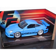Jada 1-32 Fast & Furious Brian’s Porsche 911 GT3 RS  (996) 2011 Blue Diecast Car