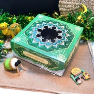 (contains 4 pcs/ @ 45,000 ) BOX/CAL FITRI CAKE UKR 22X22X8