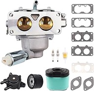 Carburetor for Briggs & Stratton 796227 V-Twin Engine Lawn Mower With Tune Up Kits, Replaces for 40G