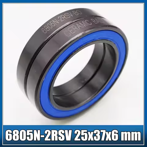 CP|BB51|HT2 Bearing 25*37*6 mm 1PC ABEC-3 6805N-2RSV For Shinmano 6805N-2RSV-B0 Ceramic Steel Ball B