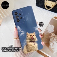 Latest Samsung A73 5G Case - Fashion Cat Case - Samsung A73 5G Softcase - Pro Camera Case - Latest S