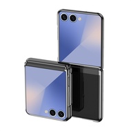 Electroplated for Samsung Galaxy Z Flip 7 Case Trendy Design Transparent Z Flip7 Flip Z7 Back Phone 