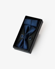 Bow Tie 3-Piece Gift Set l Cufflinks Hanky BowTie l Suit Accessories
