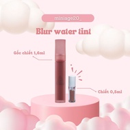 [LIPSTICK] Lipstick 3.C.E blur water tint extract 0.5ml, soft, smooth lipstick, easy to spread, supe