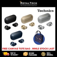 TECHNICS EAH-AZ100 EAH-AZ100E-K True Wireless Noise Cancelling Earphones with Multipoint Bluetooth R