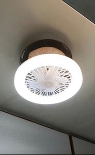 白色圓形吸頂燈風扇 Lighting Fan