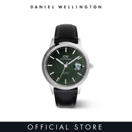 [2 years warranty] Daniel Wellington Iconic Automatic 40mm Sheffield Silver Emerald  - Enamel Dial -