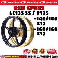 LC135 5S LC5S Y125 Z ZR LAGENDA SRL RCB SP522 522 SPORT RIM RACING BOY YAMAHA