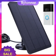 4W 5V Solar Power Panel 360° Adjustable Bracket Solar Battery Charger with 9.8FT Charging Cable for 