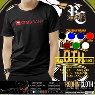 Cimb Bank Logo T-shirt Company Clothes