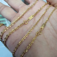 No water abstain No black Women's Necklace Smooth Chain 2-3MM Small High Quality - Very beautiful re