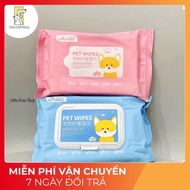 Pet Wipes Borammy antibacterial wet Wipes for dogs and cats