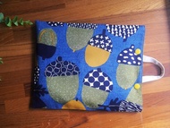 限量訂製=環保紅豆暖暖包/紅豆熱敷墊=日本布料=橡實=藍(共5色)