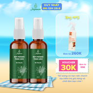 Bộ 2 xịt phòng tinh dầu sả chanh 50ml/chai JULYHOUSE thơm như spa