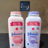 JOHNSON'S BABY POWDER 150+50gr/ Bedak tabur bayi 150gr extra fill 50 gr