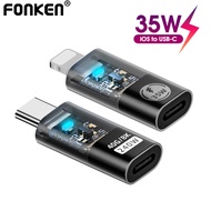 Fonken PD 240W Type C To Type C Charging Adapter 8pin to Type C Connector PD 35W Fast Charging Adapt