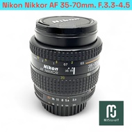 เลนส์ Nikon Nikkor AF 35-70mm F.3.3-4.5 Macro MOUNT AI-S (Nikon)