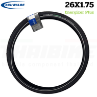 ยางนอกจักรยาน SCHWALBE MTB รุ่น ENERGIZER PLUS ขอบลวด 26X1.75 27.5X2.0