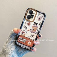 New Phone Case VIVO Y28s Y18s Y18 Y03t Y03 Y27 Y36 4G 5G Ins Fun Cute Creative Trendy Kurumi Cinnamo