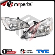 Honda Accord 2002-2008 CM SDA Head Lamp Head Light (Halogen Type) Lampu Depan TYC