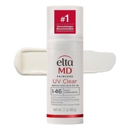 EltaMDUVClear Facial Sunscreen, SPF Value, Oil-Free Formula, Zinc Oxide, Recommended by Dermatologis