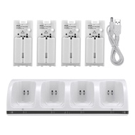 Charger Accessories Battery New Style Game Wireless Cradle Charger WiiU Four-in-One Fast Charge Batt