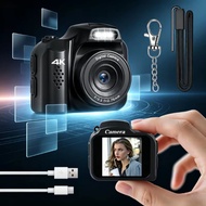 4K HD Compact Pocket Camera 1080P HD DSLR Appearance Wearable Cam Keychain Included For Street Trave