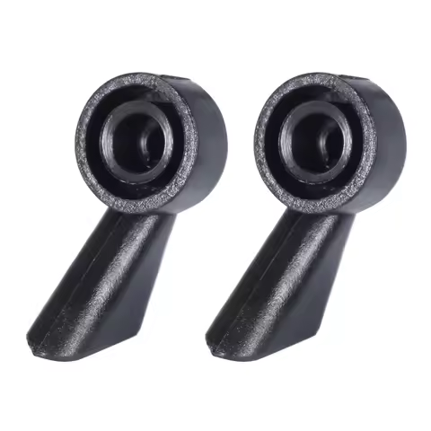 2Pcs Car Plastic BlackRear Wiper Washer WindShield Nozzle Spray Jet For Audi A1 A3 A4 Q7 S3 RS 8E995