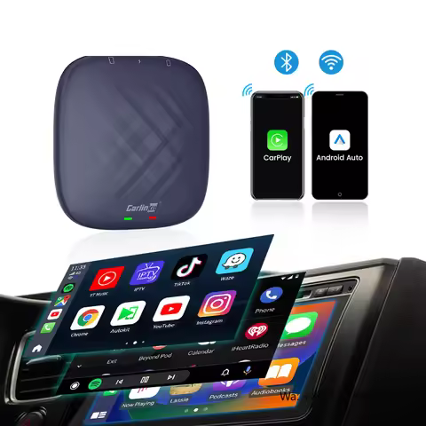 Carlinkit Android 13 Auto Car Multimedia Video 4G+64GB Carplay Ai Box Adapter Wireless Carplay Dongl