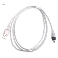 iny 140cm 4 5ft USB 2 0 Male to IEEE 1394 4Pin Male iLink Firewire DV Cable