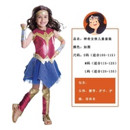 New Product Hot Sale🔜Wonder Woman Costume Halloween Children cosplay Anime Costume Wonder Woman Hall