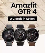 【全新行貨】 Amazfit GTR 4 智能手錶 ( BK OR GY )