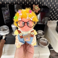 新品现货泡泡玛特星星人123毛绒挂件爆炸头理发夹装饰道具坏脾气娃衣发饰Bubble Mart Star Man 123 Plush Pendant Explosion20251108