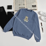 switer cewek Bear F terbaru 2023 kekinian viral size L XL XXL 19 warna Hoodie Wanita kekinian sweate