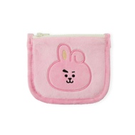 [op003] Line Friends Kawaii Bt21 2023 Fw Travel Series Mini Plush Coin Purse Anime Shooky Mang Chimm