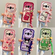 Casing Redmi A3 A3X kartun comel phone casing