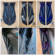 YAMAHA NVX155 V2 NVX V2 CARPET FLOOR PANEL MAT CARBON CHROME RAINBOW NVX V1 FLOOR PANEL CARPET