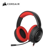 海盜船 Corsair HS35 電競耳機(紅)/50mm/可拆卸麥克風/相容PC. XBOX one .PS4(CA-9011198-AP)