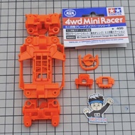 Tamiya 95682 chassis ms L cutting cnc for suspension orange fluorescent new ugrade custom