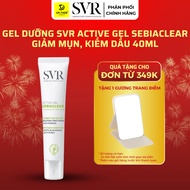 SVR SEBIACLEAR Active Gel Acne Reduction Cream 40ml, Reduces Acne and Helps Remove Skin Oil - Dr Mor