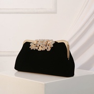 MEIFEI | Handmade Beaded Pearl Evening Clutch Bag with Water Drizzle