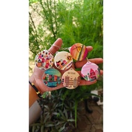 GANTUNGAN (50pcs) Dutch Keychains, Holland Dutch Country Keychains, Dutch Amsterdam keychain souveni