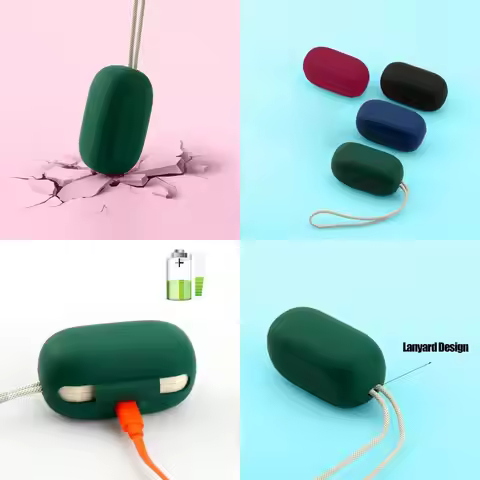 652F Fit for JBL REFLECT MINI NC Earphone Silica Protector Cover Shockproof Protector Sleeve Housing