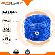 CAT6 Indoor Blue / Grey LAN UTP Cable 305 Meters Long CAT6 UTP Network Cable (305m) / Gigabit Lan Et