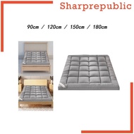 [Sharprepublic] Futon Mattress Floor Mattress Floor Lounger Foldable Soft Tatami Mat Bed Mattress Topper Sleeping Pad for Living Room