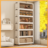 50CM-90CM Multipurpose Double Sided Opening Storage Cabinet Foldable/Stackable Storage Box