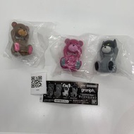現貨 Graniph Control Bear 甩頭公仔 扭蛋