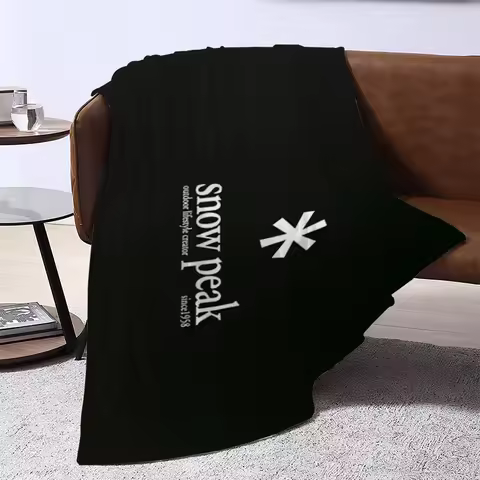 S-snow P-peakS Room Blanket Cover for Sofa Blankets & Throws Iu Downy Microfiber Bedding Throwblanke