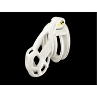 Cobra Chastity Cage 6th Generation – Curved Design, SM Male Use, White